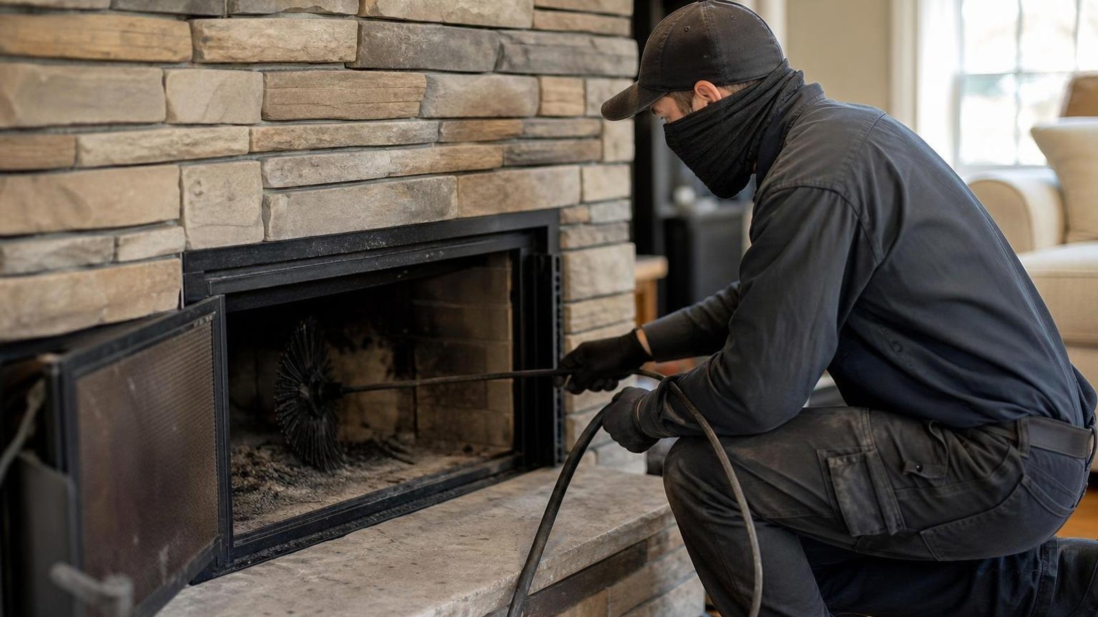 Local chimney sweep & inspection for Deerfield homes